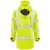Leo Eastleigh Ecoviz 10K Performance Breathable Anorak Hi-Vis Yellow - Arbeidsklær - Arbeidsklær i store størrelser