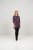 Scandinavian Caramel Flower Petals Tunic Purple - T-skjorter - 