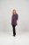 Scandinavian Caramel Flower Petals Tunic Purple - T-skjorter - 