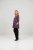 Scandinavian Caramel Flower Petals Tunic Purple - T-skjorter - 