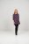 Scandinavian Caramel Flower Petals Tunic Purple - T-skjorter - 