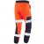 Leo Hawkcombe Ecoviz High Performance Ballistic Stretch Trousers Hi-Vis Orange/Navy - Arbeidsklær - Arbeidsklær i store størrelser