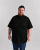 Motley Denim Zagreb Kortermet Skjorte Svart - Skjorter - Store skjorter - 2XL-8XL