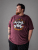 Kam Jeans 5753 Buccaneer Print T-Shirt BURGUNDY MARL - T-skjorter - Store T-skjorter - 2XL-14XL
