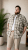 Kam Jeans 6339 Checked Short Sleeve Shirt Beige - Skjorter - Store skjorter - 2XL-8XL