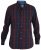 D555 Grady Long Sleeve Check Shirt - Skjorter - Store skjorter - 2XL-8XL