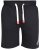 D555 Harvey Fleece Shorts Black - Sweatbukser og-shorts - Sweatbukser og Sweatshorts 2XL-12XL