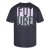 North Latitude T-Shirt With Back Print Svart - TALL T-skjorter - Ekstra Lange T-skjorter