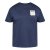 North Latitude T-Shirt With Print Mørkeblå - T-skjorter - Store T-skjorter - 2XL-14XL