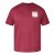 North Latitude T-Shirt With Print Rød - T-skjorter - Store T-skjorter - 2XL-14XL