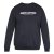 North Latitude Crewneck Sweatshirt Svart - TALL gensere - TALL gensere for høye menn
