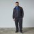 North Latitude Sweat Cardigan Svart - TALL gensere - TALL gensere for høye menn