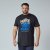 North Latitude Trail T-Shirt Svart - T-skjorter - Store T-skjorter - 2XL-14XL