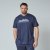 North Latitude Mountain T-Shirt V-Neck Mørkeblå - T-skjorter - Store T-skjorter - 2XL-14XL