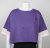 Nora Mikken AGNES Crop Top Purple - T-skjorter - 
