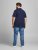 Jack & Jones Jersey Polo Navy - Polo- & piqueskjorter - Poloskjorte i store størrelser - 2XL-8XL