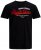 Jack & Jones Elogo T-Shirt Black - T-skjorter - Store T-skjorter - 2XL-14XL