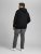 Jack & Jones Basic Hettegenser Svart - Gensere og Hettegensere - Store hettegensere - 2XL-14XL