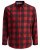 Jack & Jones Gingham Shirt L/S Brick Red - Skjorter - Store skjorter - 2XL-8XL
