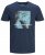 Jack & Jones Jump T-shirt Navy - T-skjorter - Store T-skjorter - 2XL-14XL