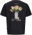 Jack & Jones Lington Back And Front Print Crew Neck T-Shirt Black - T-skjorter - Store T-skjorter - 2XL-14XL