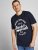 Jack & Jones JJERAFA TEE Navy - T-skjorter - Store T-skjorter - 2XL-14XL