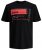 Jack & Jones JCOBOOSTER TEE Black - T-skjorter - Store T-skjorter - 2XL-14XL