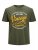 Jack & Jones JPRBLUBOOSTER TEE Khaki - T-skjorter - Store T-skjorter - 2XL-14XL