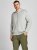 Jack & Jones JJEMIL Knit Turtle Zip Cardigan Light Grey - Gensere og hettegensere - Store hettegensere - 2XL-14XL