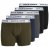 Jack & Jones BASIC White WB Trunks 5-Pack Green - Undertøy & badetøy - Undertøy store størrelser 