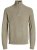Jack & Jones Pannel Knit Half Zip Pullover Crockery - Gensere og hettegensere - Store hettegensere - 2XL-14XL