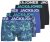  Jack & Jones Tropical Flowers Trunks 5-Pack Blue - Undertøy & badetøy - Undertøy store størrelser 