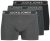 Jack & Jones Black Friday Trunks 3-Pack Grey Black - Undertøy & badetøy - Undertøy store størrelser 