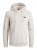 Jack & Jones JCOKING SWEAT HOOD Light Gray - Gensere og hettegensere - Store hettegensere - 2XL-14XL