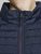 Jack & Jones MULTI BODYWARMER With COLLAR Navy Blazer - Jakker - Store jakker - 2XL-12XL