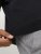 Jack & Jones BASIC Knitted Sweater Black - Gensere og hettegensere - Store hettegensere - 2XL-14XL