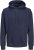 Jack & Jones BRADLEY Hoodie Navy Blazer - Gensere og hettegensere - Store hettegensere - 2XL-14XL