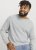 Jack & Jones HILL Knitted Sweater Light Grey Melange - Gensere og hettegensere - Store hettegensere - 2XL-14XL
