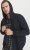 Jack & Jones BRADLEY Zip Hoodi Black - Gensere og hettegensere - Store hettegensere - 2XL-14XL