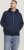 Jack & Jones BRADLEY Zip Hoodie Navy Blazer - Gensere og hettegensere - Store hettegensere - 2XL-14XL