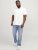 Jack & Jones Rodney Short Sleeve Polo White - Polo- & piqueskjorter - Poloskjorte i store størrelser - 2XL-8XL