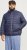 Jack & Jones SPRINT True Red Stitches Quilted Collar Jacket Navy Blazer - Jakker - Store jakker - 2XL-12XL