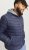 Jack & Jones SPRINT True Red Stitches Quilted Collar Jacket Navy Blazer - Jakker - Store jakker - 2XL-12XL