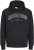 Jack & Jones CALEB Hoodie Black - Gensere og hettegensere - Store hettegensere - 2XL-14XL