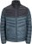 Jack & Jones SPRINT Black Blocking Quilted Collar Jacket Teal - Jakker - Store jakker - 2XL-12XL