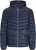 Jack & Jones SPRINT Red Stitches Quilted Hooded Jacket Navy Blazer - Jakker - Store jakker - 2XL-12XL