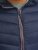 Jack & Jones SPRINT Red Stitches Quilted Hooded Jacket Navy Blazer - Jakker - Store jakker - 2XL-12XL