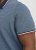 Jack & Jones PAULOS Short Sleeve Polo Denim Blue/PS - Polo- & piqueskjorter - Poloskjorte i store størrelser - 2XL-8XL