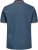 Jack & Jones PAULOS Short Sleeve Polo Denim Blue/PS - Polo- & piqueskjorter - Poloskjorte i store størrelser - 2XL-8XL