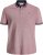 Jack & Jones PAULOS Short Sleeve Polo Rio Red/PS - Polo- & piqueskjorter - Poloskjorte i store størrelser - 2XL-8XL